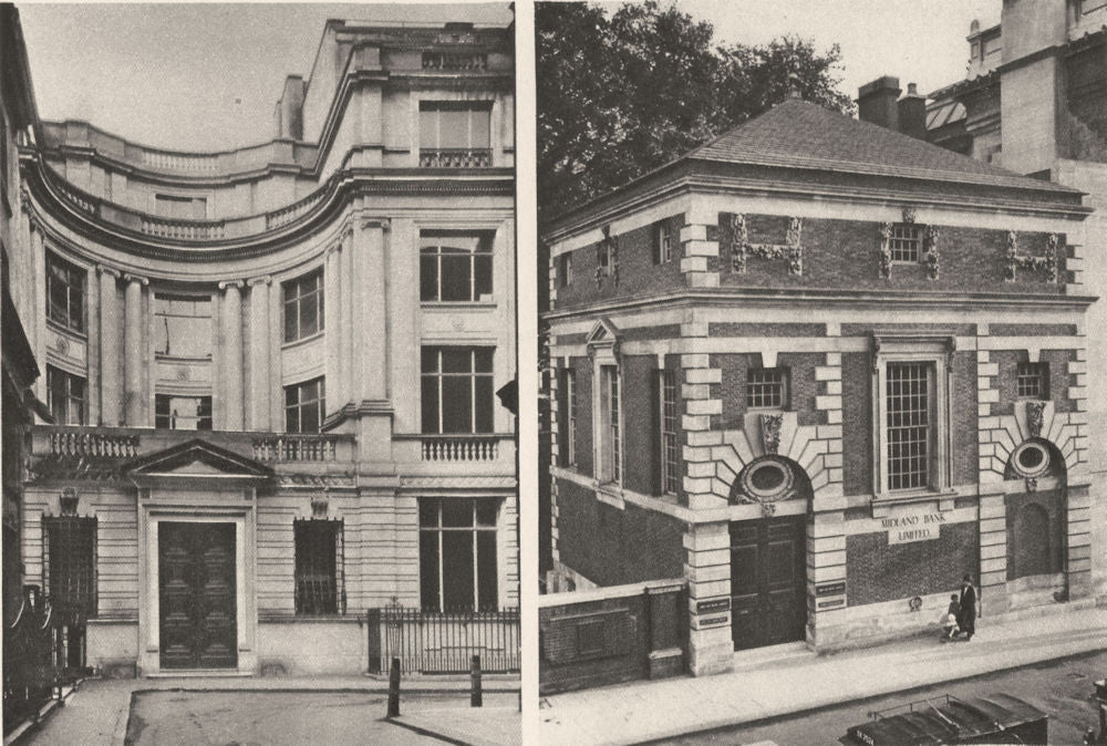 LONDON. Lutyens Piccadilly. Great Winchester Street. Morgan Grenfell 1926